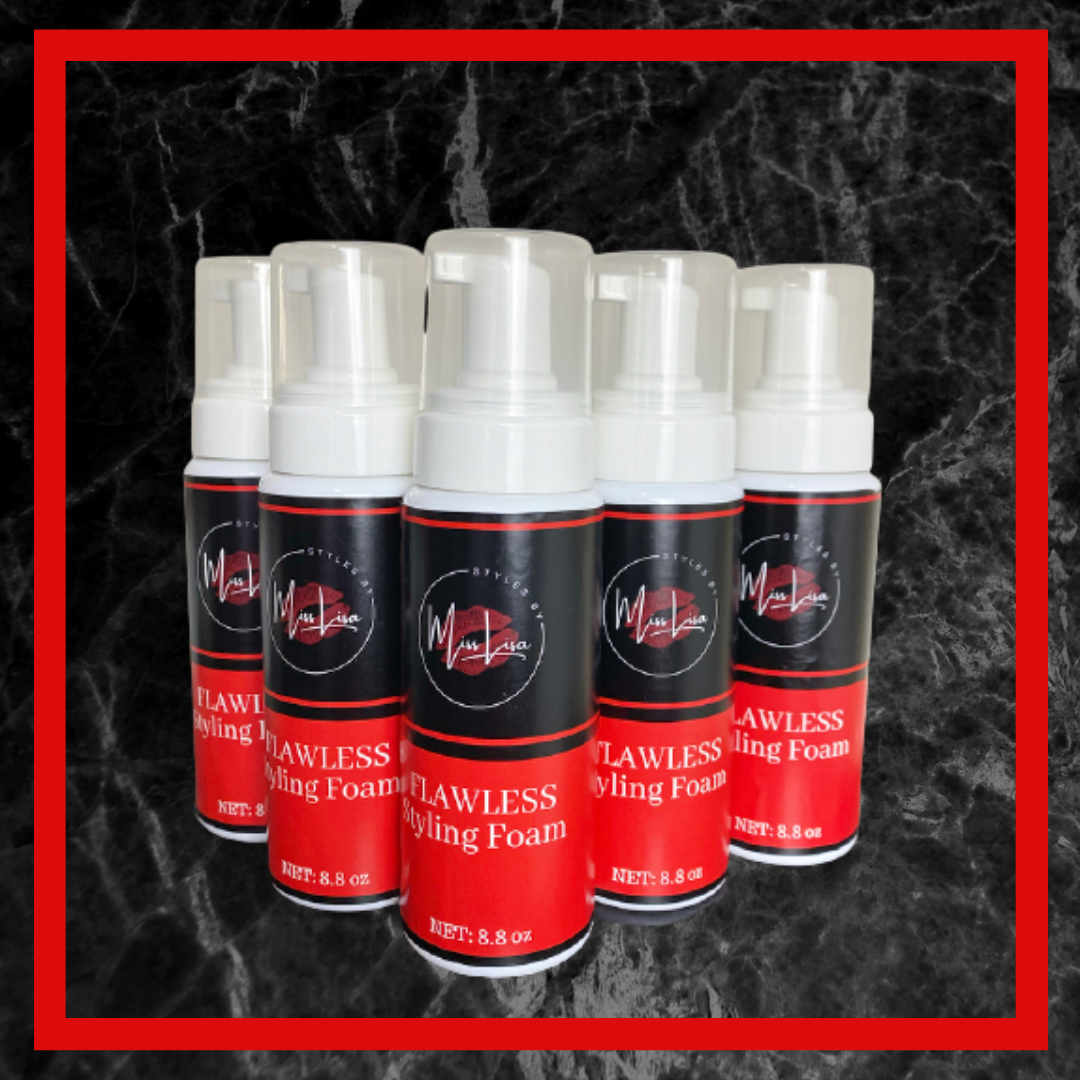 FLAWLESS Styling Foam - Perfect Hold, Volume & Shine for Your Hair