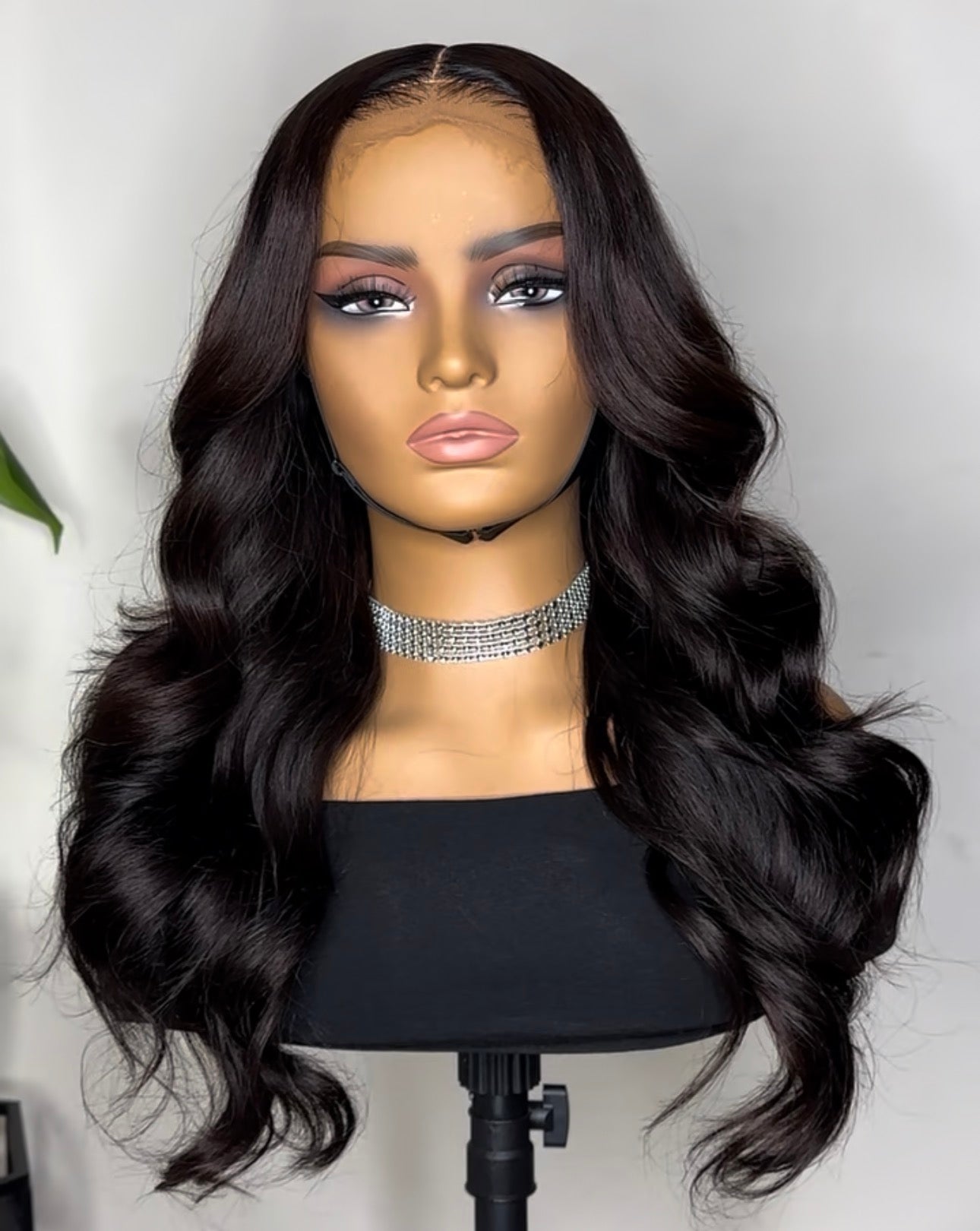 Mocha- Luxury Brown Body Wave Glueless Wig